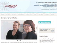Tablet Screenshot of caremedica.com